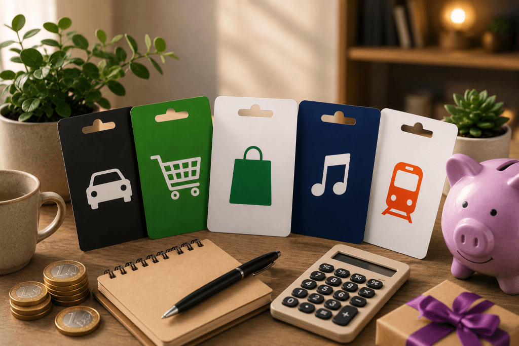 Ahorro digital: cómo las tarjetas regalo se han convertido en una herramienta para gastar menos